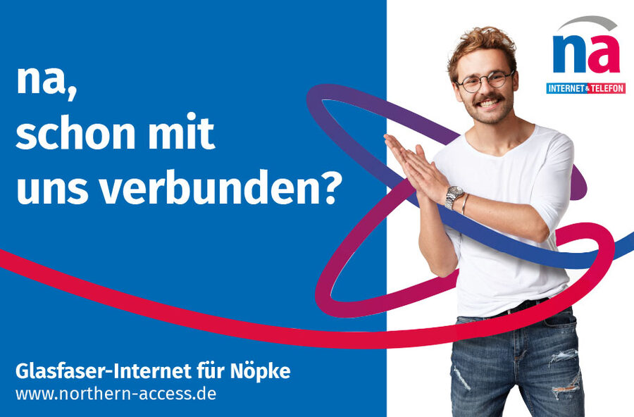 Werbebanner Northern Access für Nöpke